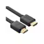UGREEN HDMI 4K 2M Cable with Signal Booster, Gold-Plated, Black | HD104-10107B
