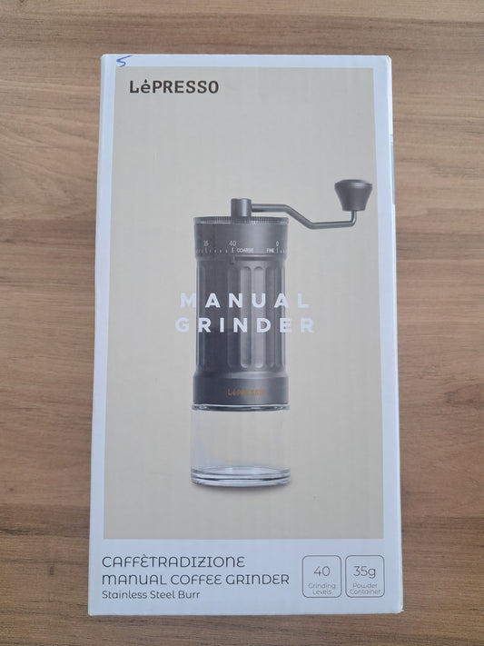 Lespresso Manual Grinder - Black