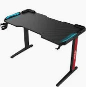مكتب ألعاب جرين لايون RGB - أسود